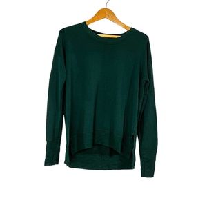 ATHLETA - Emerald Green Coaster Luxe Oversized Sweater - Size Medium